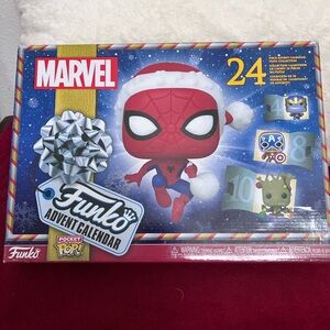 Funko advent calendar Marvel 24 pocket pop collectible characters